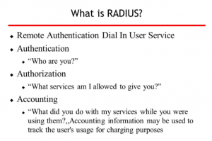 What is RADIUS