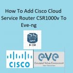 How to Add Cisco Cloud Service Router CSR1000v to Eve-ng