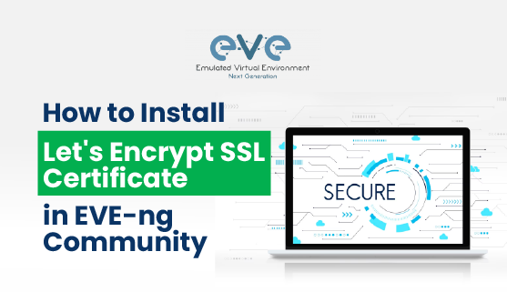 how to install lets encrypt certificate in eve-ng community