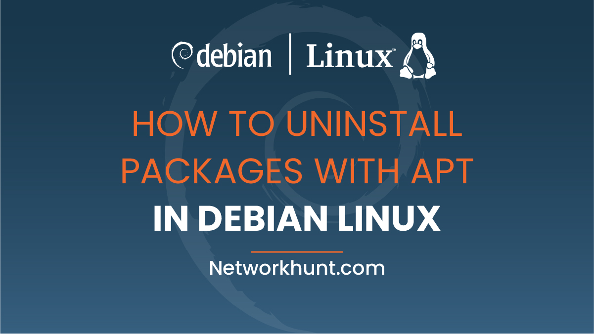 How to uninstall packages with APT in Linux