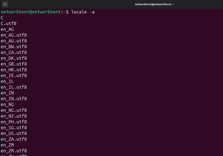 What are System Locales and How to manage them in Linux? - NetworkHunt